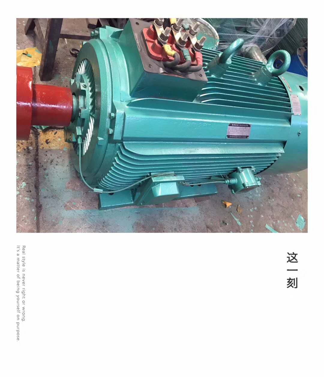 定子維修完工